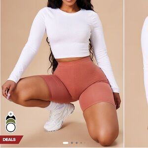 Women's white crop top